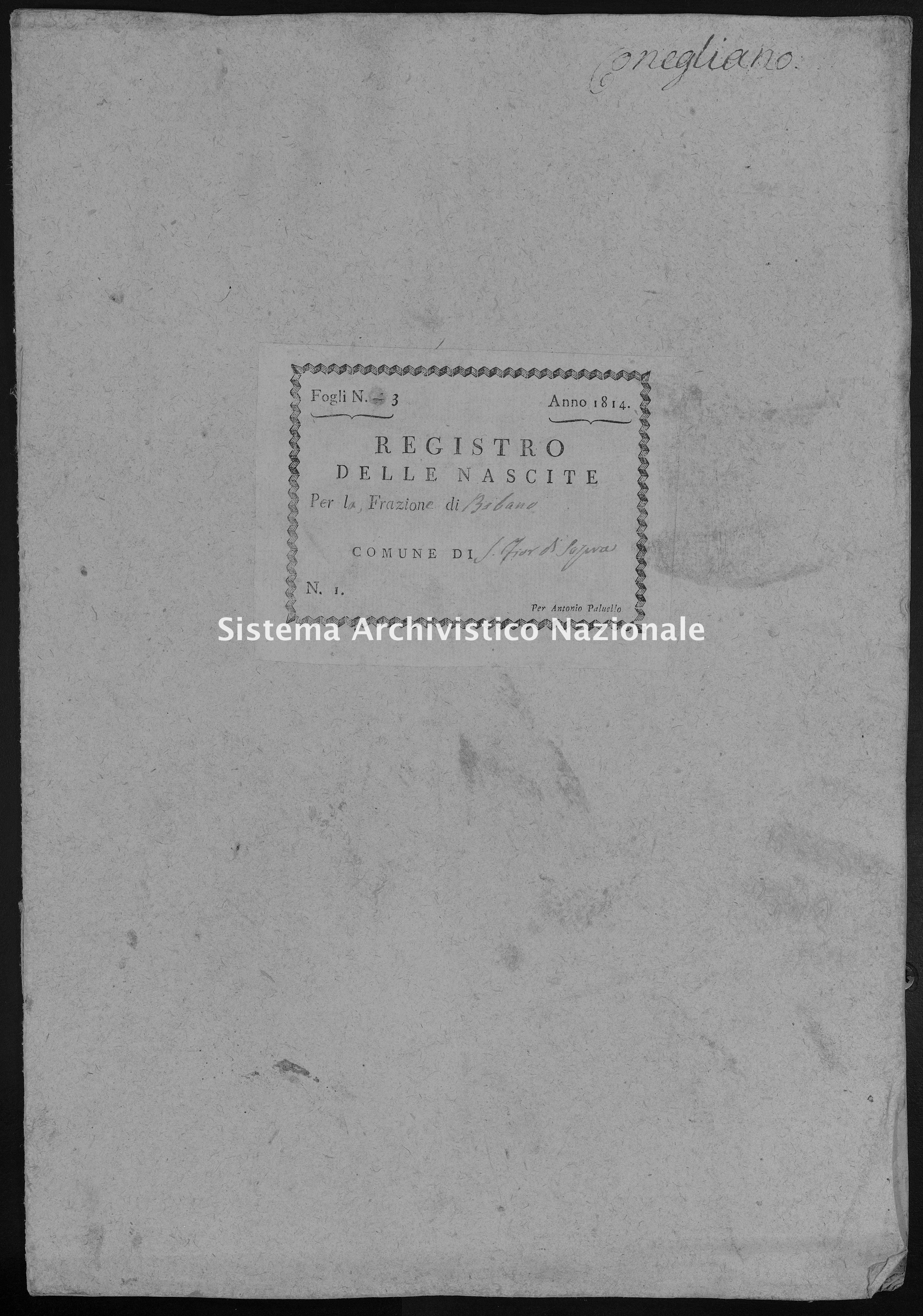 Dettaglio Oggetto Digitale Sistema Archivistico Nazionale