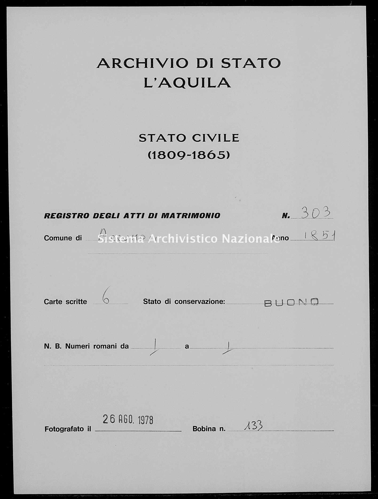 Dettaglio Oggetto Digitale Sistema Archivistico Nazionale