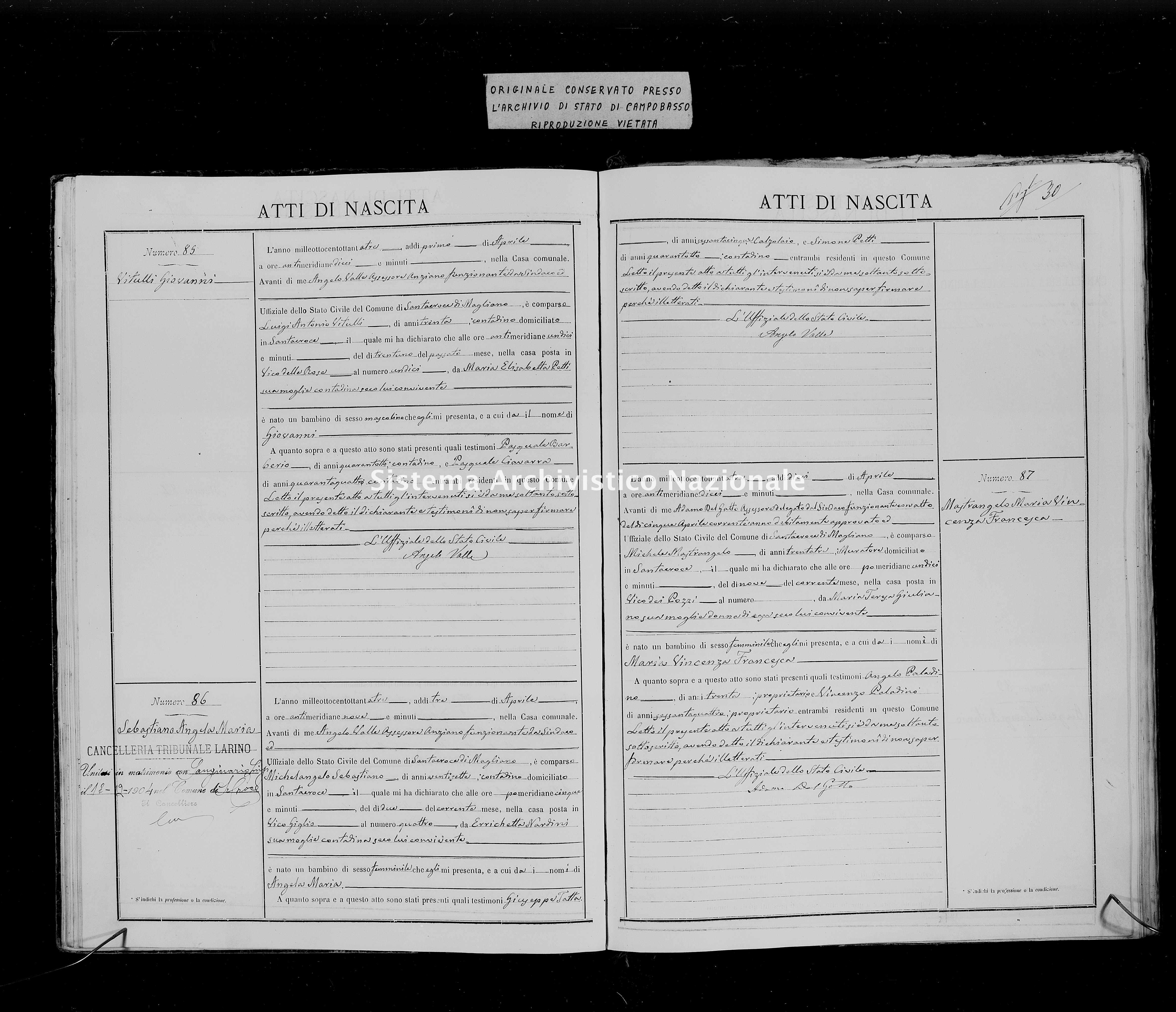 Dettaglio Oggetto Digitale Sistema Archivistico Nazionale