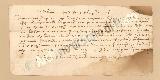 Archivio di Stato di Prato, Fondo Datini, Lettere di vari a Francesco Datini, 1095.6 Lettere Di Guido Di Messer Tommaso Del Palagio a Datini Francesco Di Marco (busta 1095, inserto 6, codice 131940)