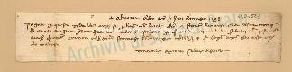 Archivio di Stato di Prato, Fondo Datini, Carteggio specializzato, Lettere di cambio, Fondaco di Barcellona, Proveniente Da Genova (busta 1145.02, inserto 4, codice 1403583)