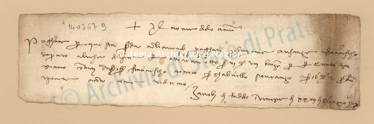 Archivio di Stato di Prato, Fondo Datini, Carteggio specializzato, Lettere di cambio, Fondaco di Barcellona, Proveniente Da Venezia (busta 1145.03, inserto 247, codice 1403679)