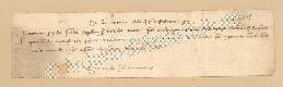 Archivio di Stato di Prato, Fondo Datini, Carteggio specializzato, Lettere di cambio, Fondaco di Genova, Proveniente Da Roma (busta 1144, inserto 279, codice 136878)