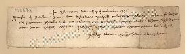 Archivio di Stato di Prato, Fondo Datini, Carteggio specializzato, Lettere di cambio, Fondaco di Valenza, Proveniente Da Barcellona (busta 1146, inserto 60, codice 136673)
