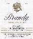 Etichetta del Brandy prodotto delle distillerie Ma...