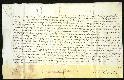 Archivio di Stato di Biella, Avogadro di Valdengo, Pergamene I, Roma S. Maria Maggiore 27 settembre 1838