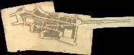 Archivio di Stato di Genova, Pianta di una parte della città di Genova compresa tra Via Giulia e Piazza Banchi., Segnatura: 2