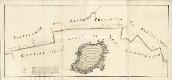 Archivio di Stato di Genova, Carta topografica dei confini tra Bosco Marengo e la città di Novi, Segnatura: 1/Bosco
