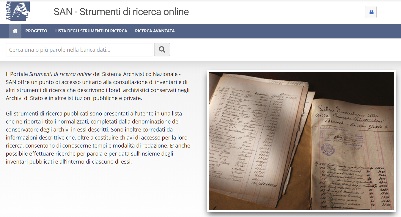 Strumenti di ricerca online